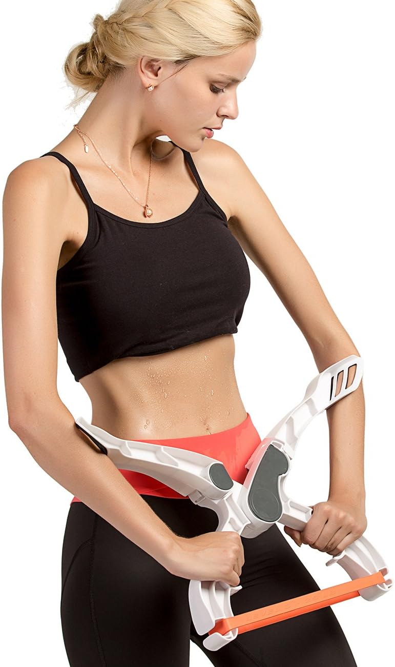 Scarmat Workout Equipment for Home Workouts Arm Machine System Excerise with 3 System Resistance Training Bands Fitness Equipment for Tones Strengthens Arms Biceps Shoulders Chest (Arm Machine) : Sports & Outdoors
