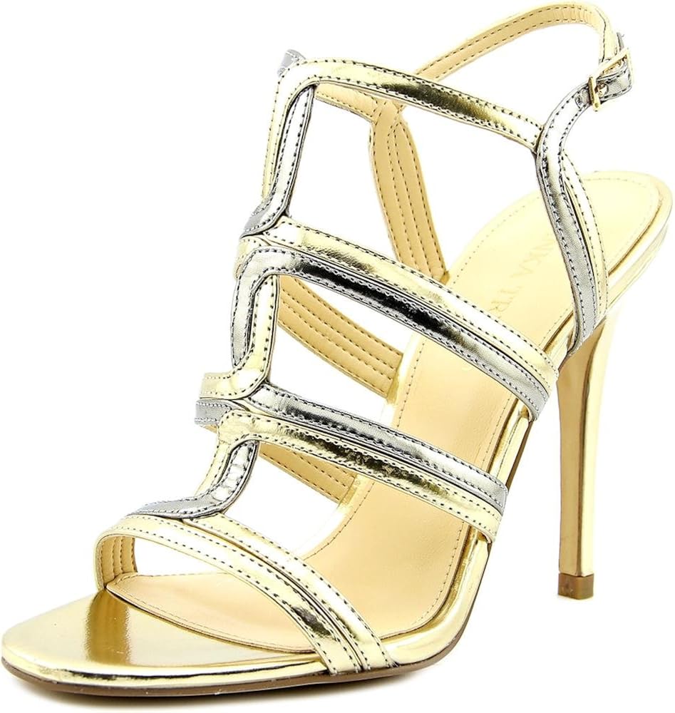 ladies gold sandals