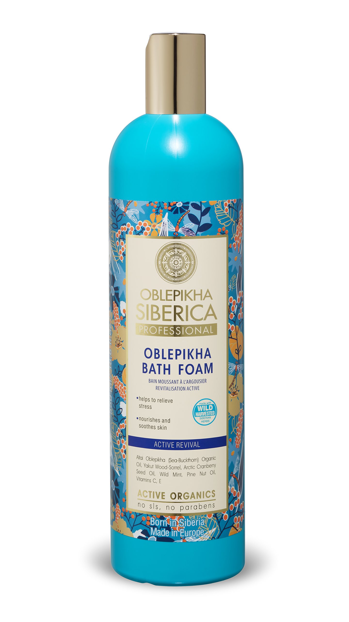 Natura Siberica Professional Oblepikha Active Revival Bath Foam