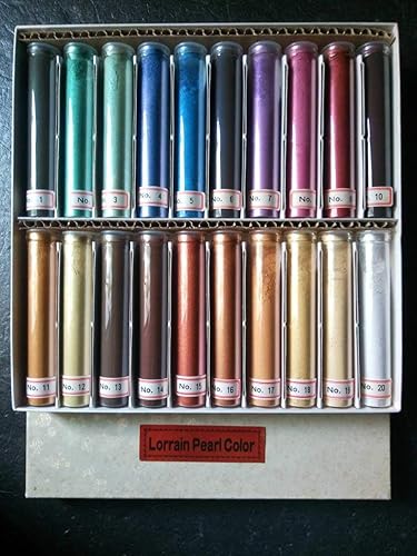 Amazon 珍しいパールカラーの水干絵具 色 ローラン商会 老蘭商会 日本画用絵の具 レア 希少 入手困難 絵具 通販