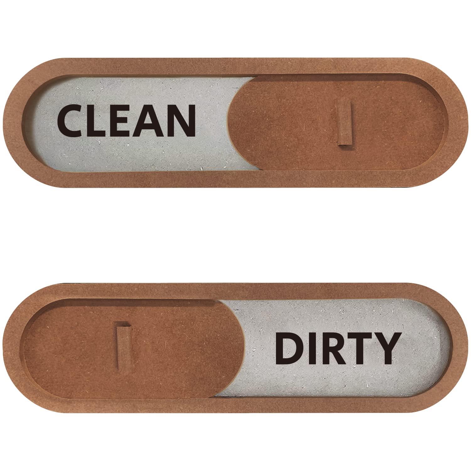 GEEKBEAR Clean Dirty Magnet Slider… (Brown)