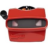 IMAGE3D Custom Viewfinder Reel Plus Red RetroViewer - Viewfinder for Kids, & Adults, Classic Toys, Slide Viewer, Discovery To