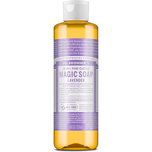 Amazon.com : Dr. Bronner's Pure-Castile Magic Liquid Soap
