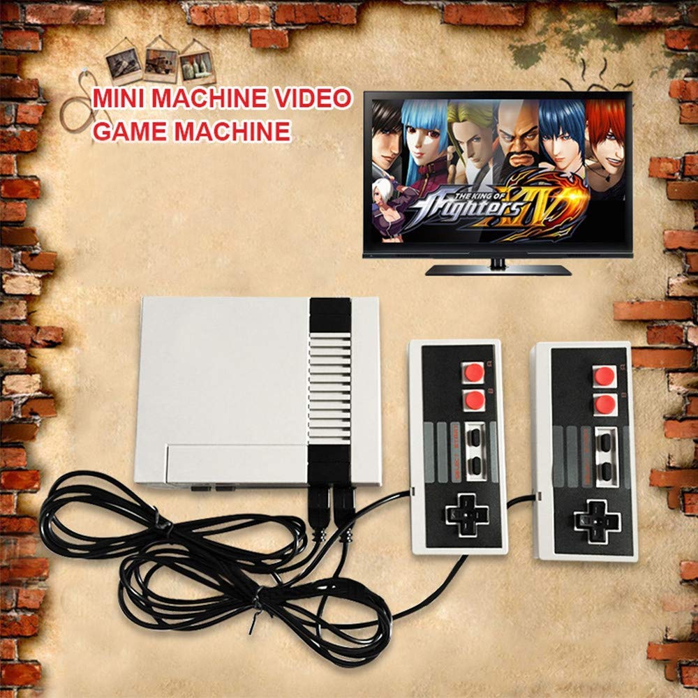 Classic Mini Game Console, Retro Mini Game Console, Retro Mini NES Console, Home TV Game Console Mini NES Retro Video Game Console With AV HD NES Mini Console, Built-In 620 Classic Games for Childre: Video Games