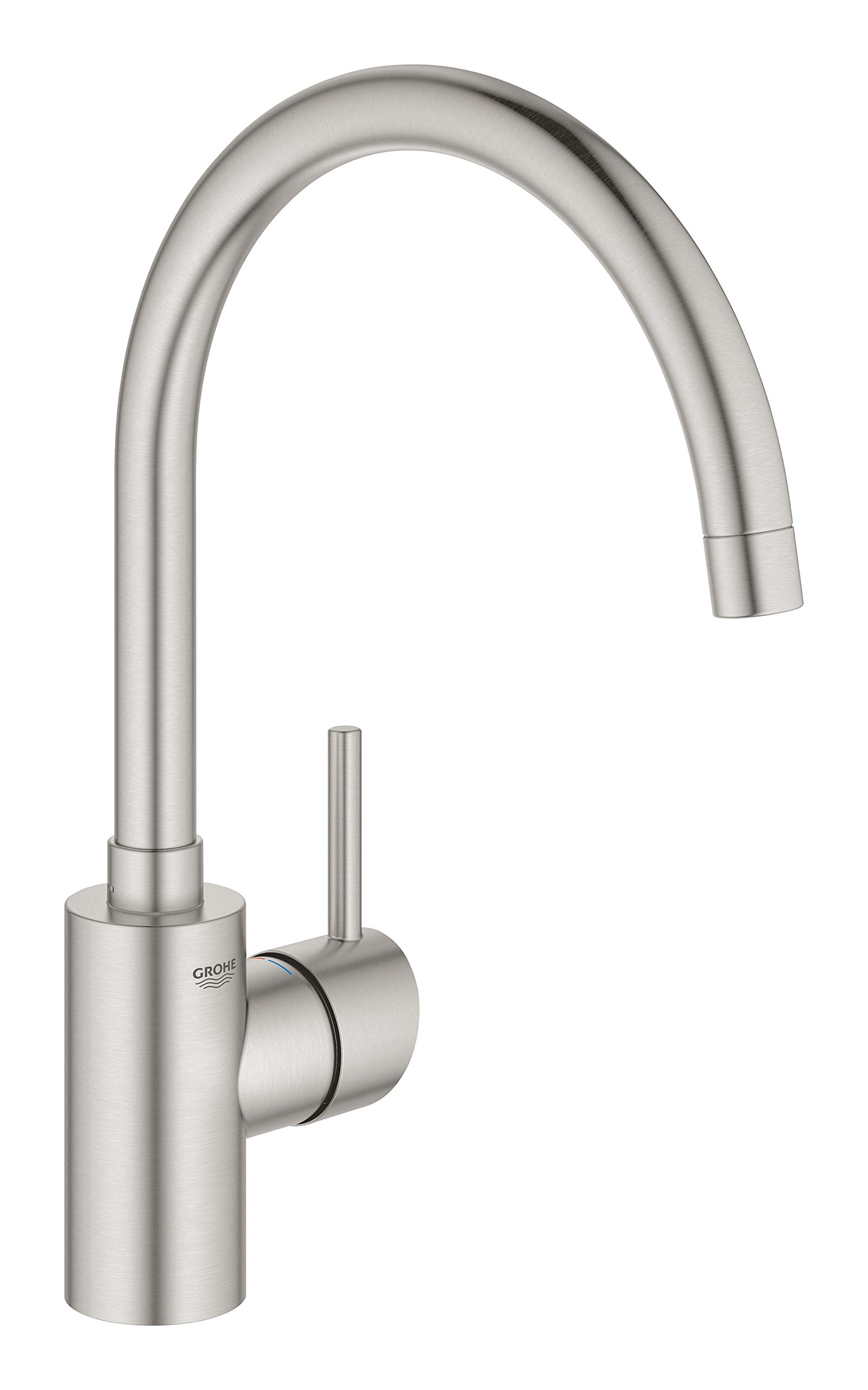GROHE Concetto New Single-Lever Sink Mixer 1/2" Supersteel 32661DC3