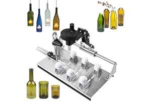 SMOVEELS Glass Bottle Cutter, Upgraded Wine Bottle Cutter Kit, Bottle Cutter & Glass Cutter kit Round Square, Bottles Cutter DIY Craft Kit