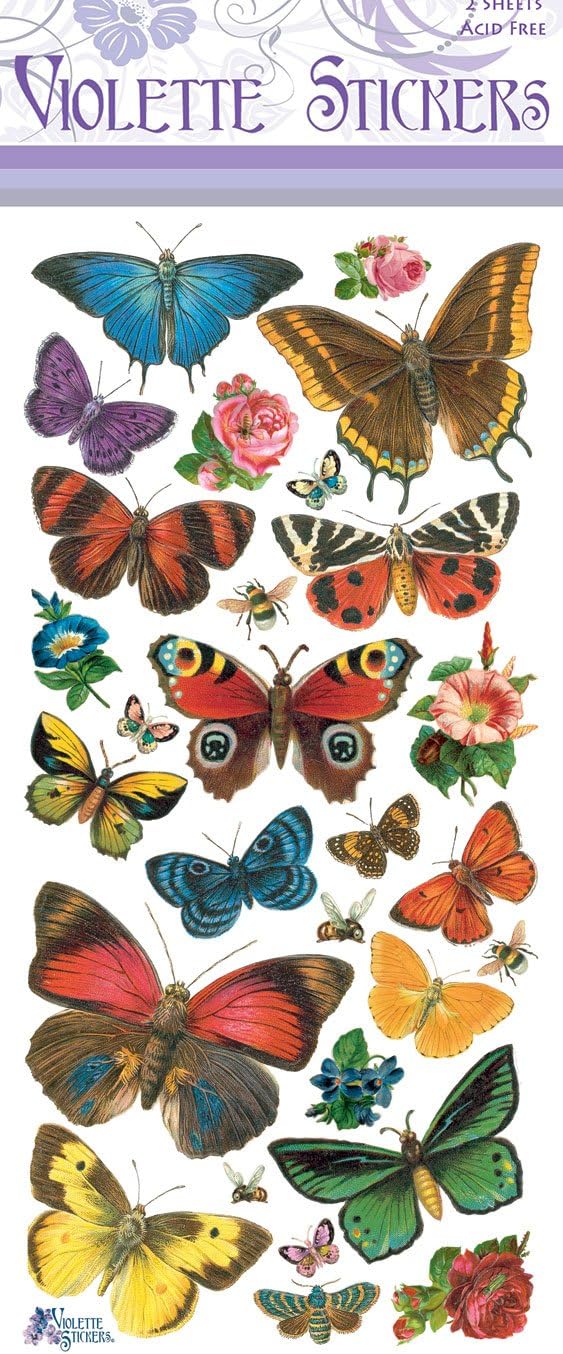 Butterfly Forest from Violette Stickers