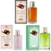 A CENTER Choco Musk Cologne Set 1.65 * 3 Fl Oz for Women&amp;Men | Eau de Parfum Warm Spicy Gourmand Perfume with Chocolate, Vanilla &amp; Amber | Long-Lasting Fragrance (1.65 Fl Oz (Pack of 3))