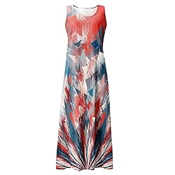 Generic Summer Dresses for Women 2024 Round Neck