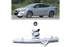 Electric Power Window Regulator with 6-Pins Front Left Driver Side 807214RA0A, Compatible with Nissan Maxima 2016 2017 2018 2