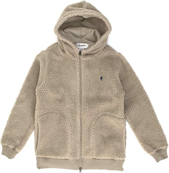 Amazon Gymphlex ジムフレックス レディース フルジップ ボアロングパーカー J 13pl 12サイズ 14 Taupe トレーナー パーカー 通販