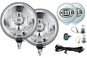 HELLA 5750941 500FF Series 12-Volt/55-Watt Halogen Driving Lamp Kit (Fun Cubed)