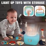 Vanplay Baby Rattle Teething Toys 0-6 Months 6-12 Months with Storage Box view 6