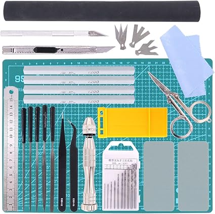 plastic model building tools