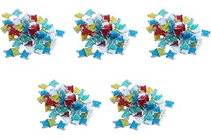 Cjuahsvior 250Pc Slim Low Profile Mini Blade Fuse ATT Car Truck RV 10/15/20/25/30AMP Set