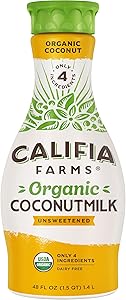 Califia Farms, Coconutmilk Unsweetened Organic, 48 Fl Oz