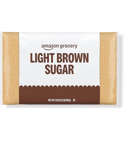 Amazon.com: Domino® Light Brown Sugar, 2 lb Zipper Bag, 2 Pack