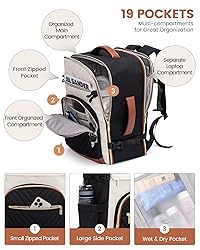 LOVEVOOK Travel Backpack for Women,50L Carry On