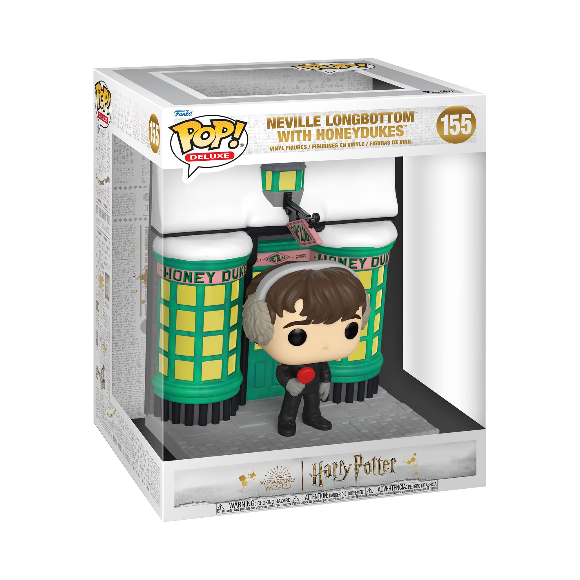 Funko POP! Deluxe: HP Hogsmeade - Honeydukes With Neville Longbottom - Harry Potter - Collectable Vinyl Figure - Gift Idea - Official Merchandise - Toys for Kids & Adults - Movies Fans