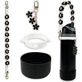 Silicone Boot Set for Owala Water Bottle 24 oz, 32 oz, 40 oz - Includes Anti-Slip Sleeve &amp; Water Bottle Handle Strap, Perfect Owala Accessories, Fits Owala Tumbler, Owala FreeSip, Owala Candy Coated