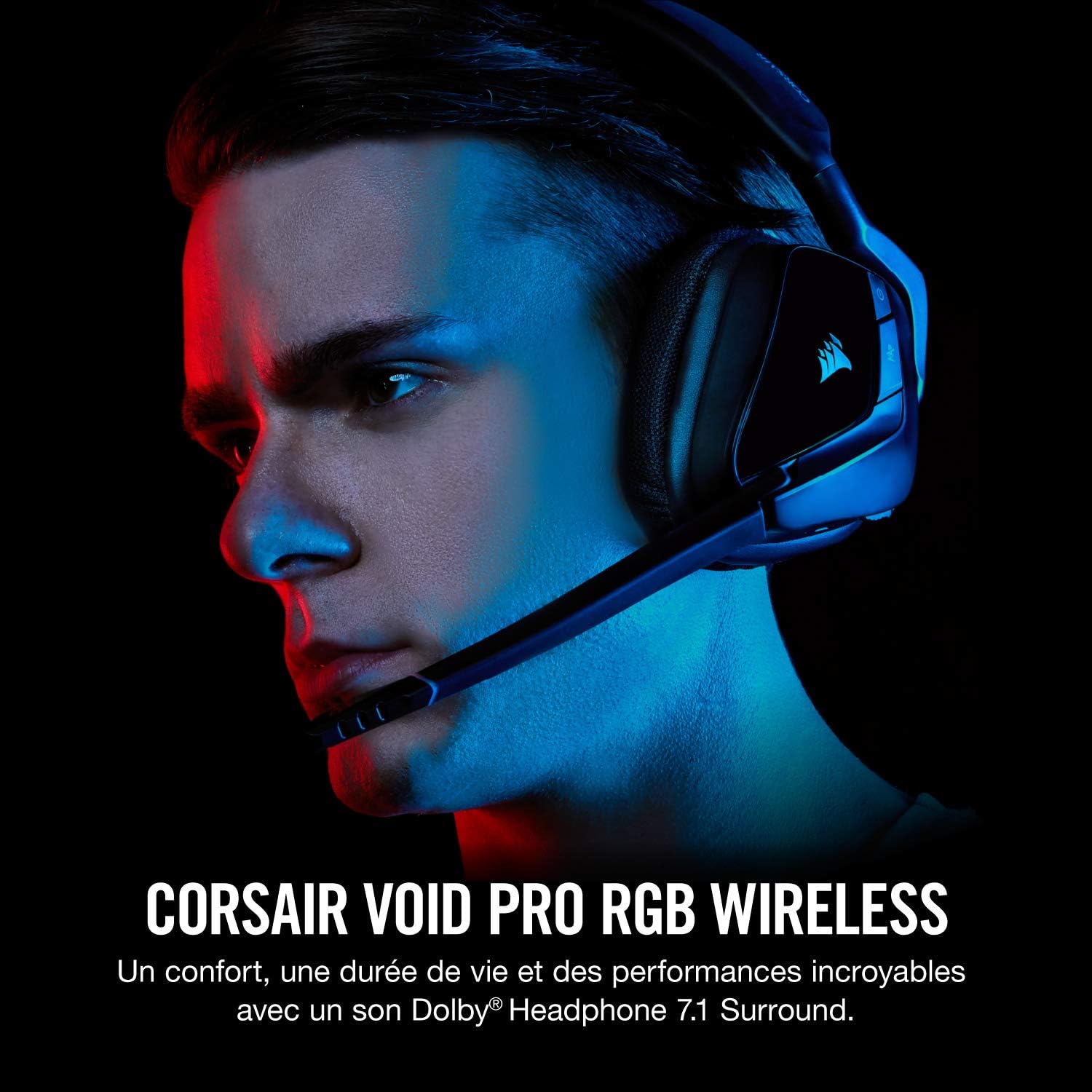 casque void pro rouge