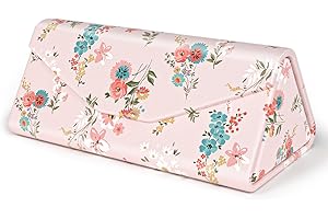 NPOOYI Sunglasses Case, Foldable Glasses Case