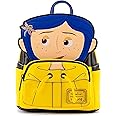 Loungefly Laika Coraline Raincoat Cosplay Womens Double Strap Shoulder Bag Purse