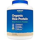 Nutricost Organic Rice Protein Powder (5 LB) - Gluten-Free, GMO-Free (from Brown Rice)