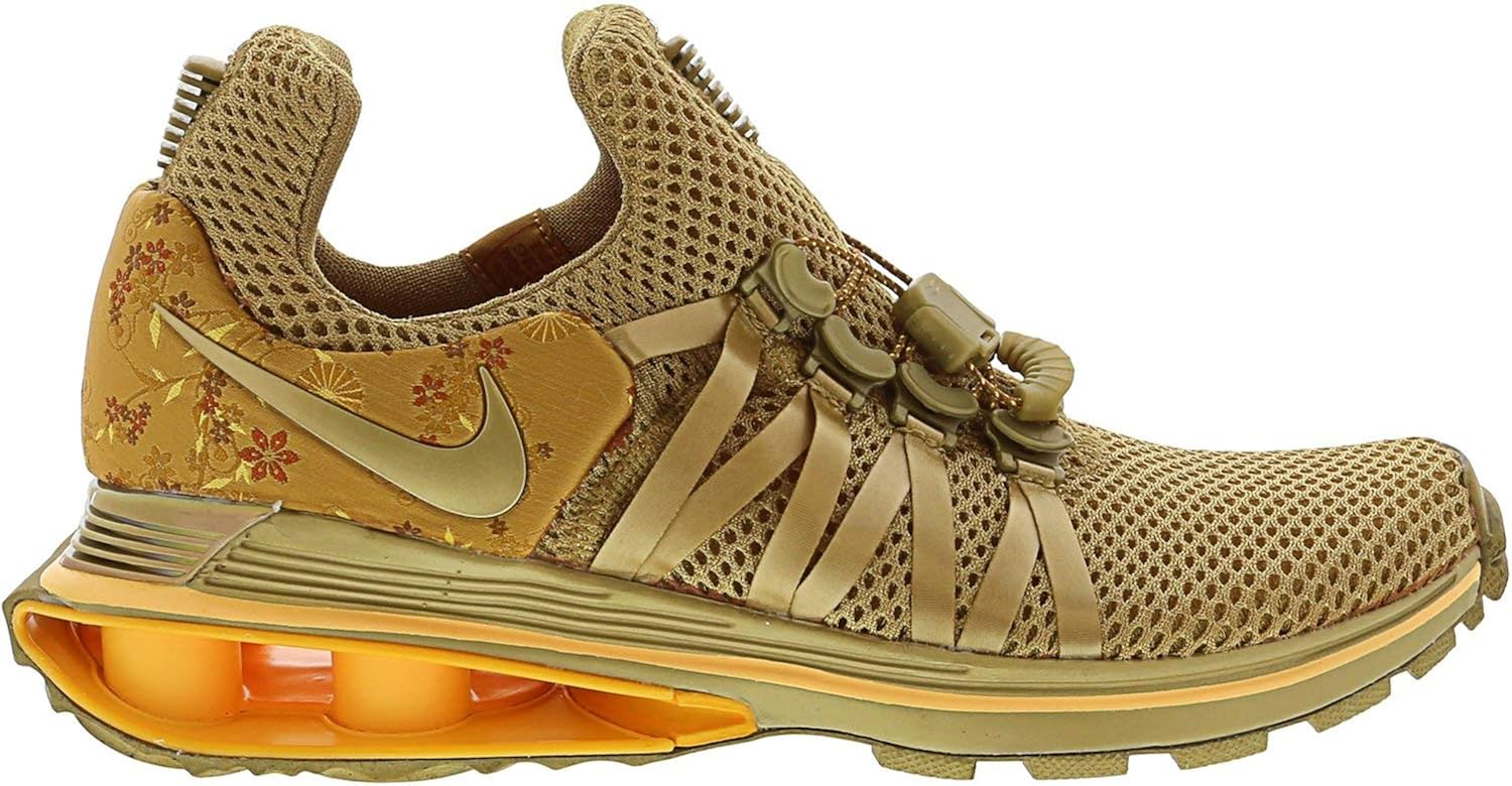 nike shox gravity femme or