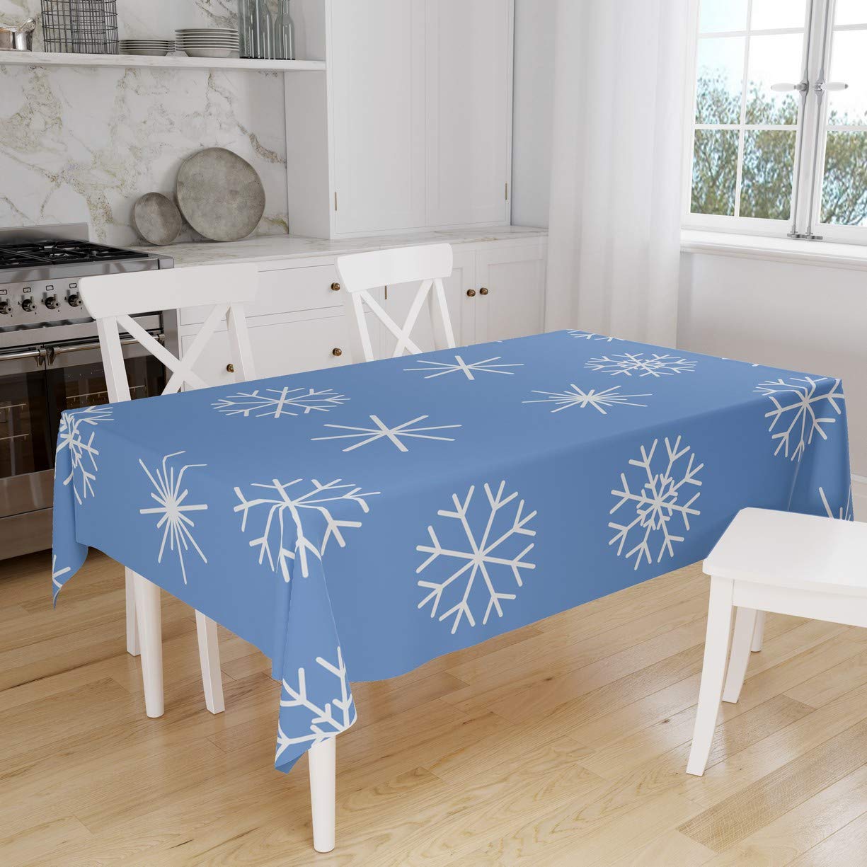 Bonamaison Kitchen Decoration, Tablecloth, 140cm x 160cm - Designed and Manufactured in Turkey