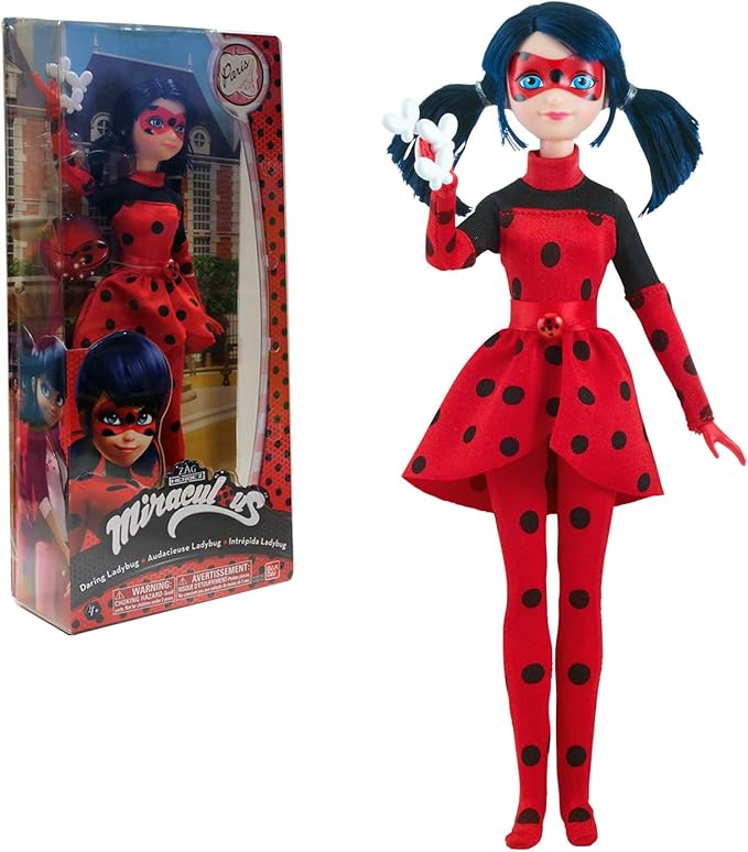 pack 5 figuras ladybug