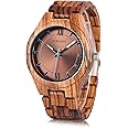 BOBO BIRD Special Design Mens Wooden Watches Sport Quartz Timepieces…