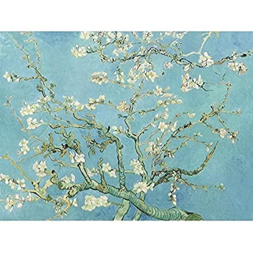 Vincent Van Gogh Almond Blossom Art Print Canvas Premium Wall Decor Poster Mural