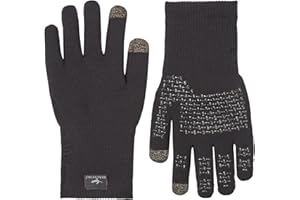 SEALSKINZ Unisex Anmer Waterproof All Weather Ultra Grip Knitted Glove