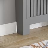 Vida Designs Chelsea Olive Grey Radiator Cover Small H82xW78xD19cm view 7