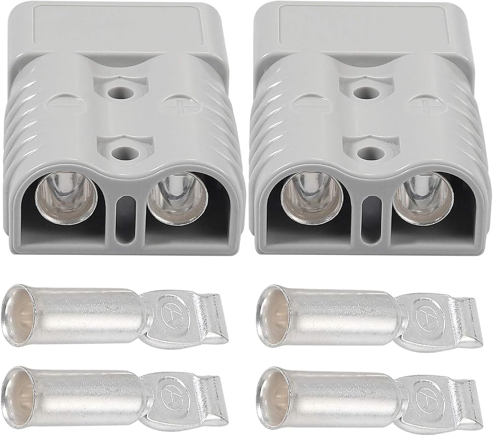 Bohaner Anderson Connector 175A 600V Battery Quick Disconnect Kit 2PCS