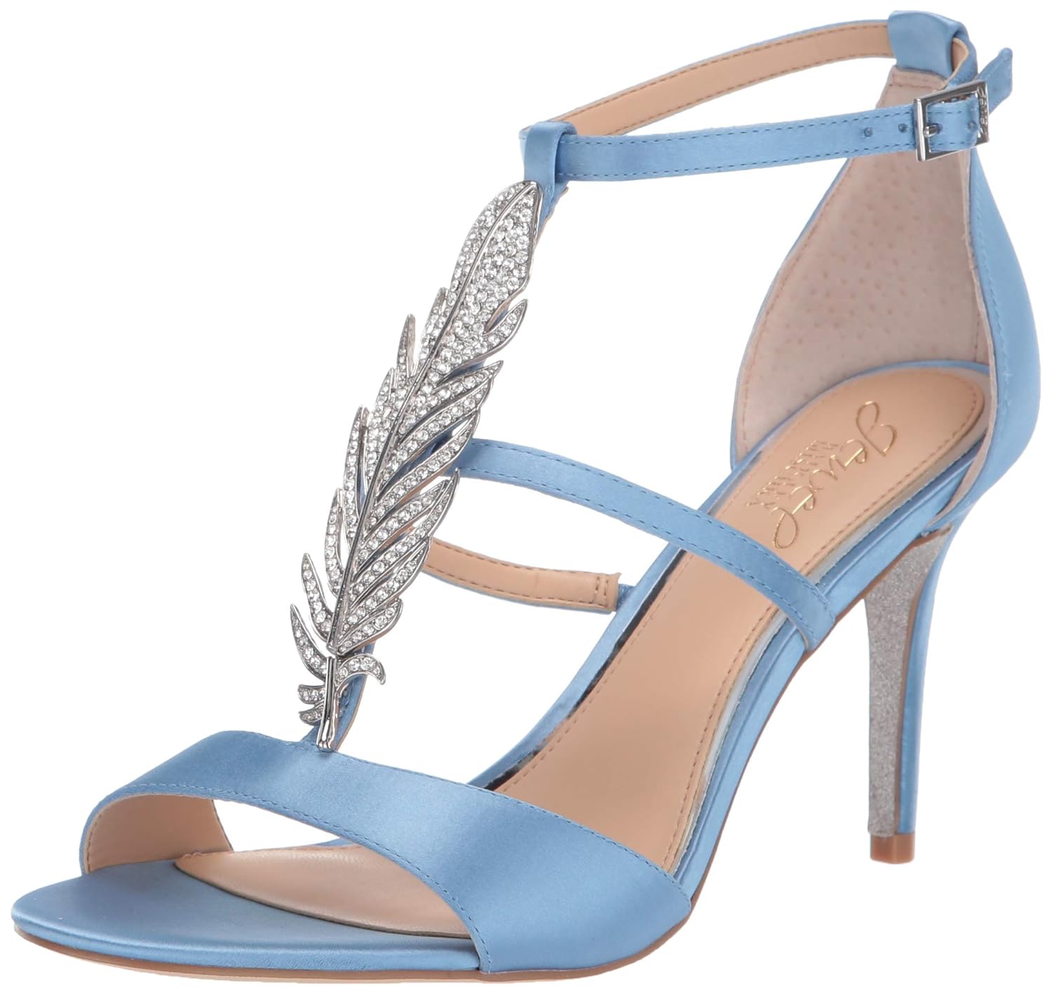light blue badgley mischka shoes