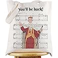 G2TUP Hamilton Musical Tote Bag Hamilton Fans Gift You'll Be Back King Shoulder Bag Hamilton Merch