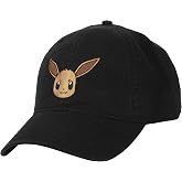 Bioworld Pokemon Eevee Black Dad Hat