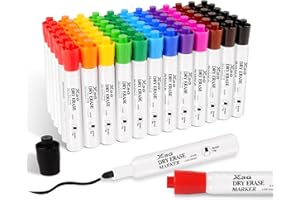colpart Dry Erase Markers Bullet Tip - Pack Of 72 Pack Whiteboard Markers Bulk With Low Odor White Board Markers Dry Erase Fo