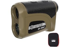 SG SURGOAL Rangefinder 6X Magnification Waterproof 1600/2000yard Laser Rangefinder with Slope Compensation Outdoor Distance Measurement for Hunting Golf Shooting