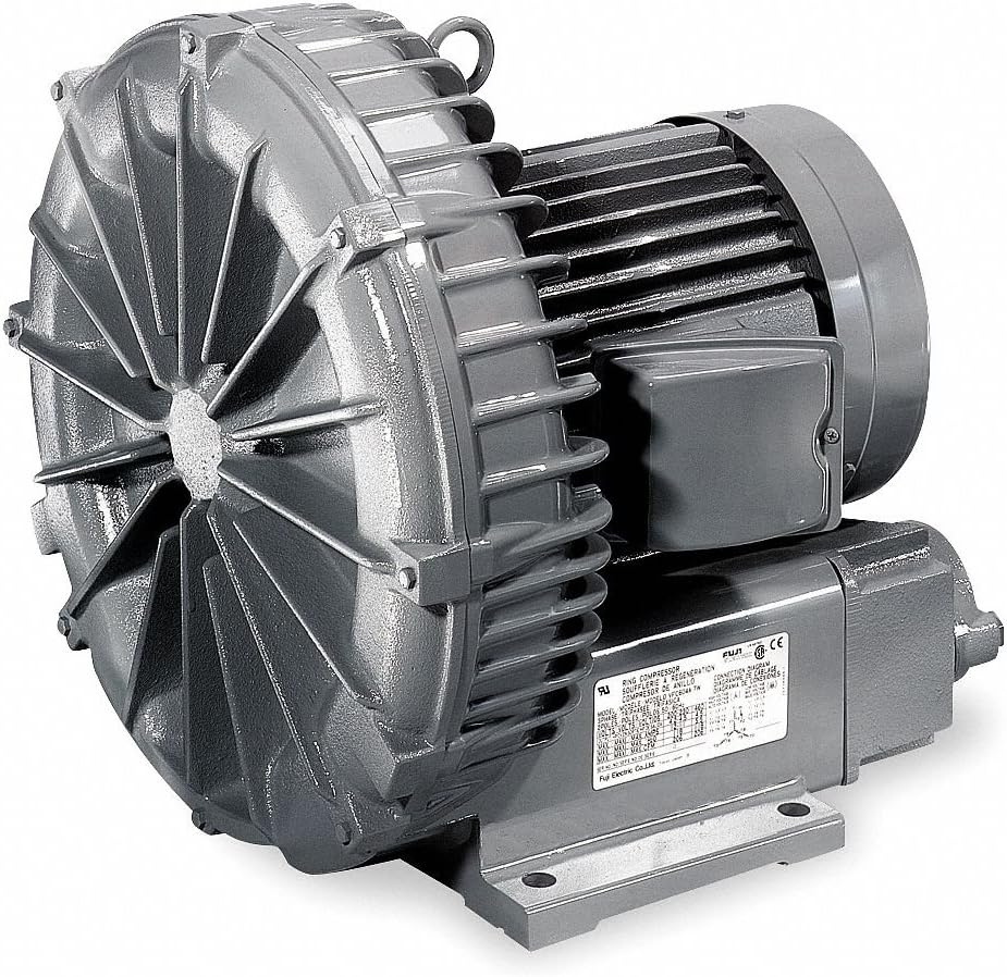 2.5 Regenerative Blower 1 Phase, 200-230 Voltage, 1-1/2" (F) NPT Inlet Size