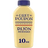 Grey Poupon Mustard, Dijon, 10 oz. Squeeze Bottle | Creamy &amp; Smooth from the French Recipe Since 1777, White Wine &amp; #1 Grade Mustard Seeds, Great for Sandwiches, Meats &amp; Dipping