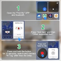 Air Tracker Air 4 Pack Tag Tracker Tag,IP68