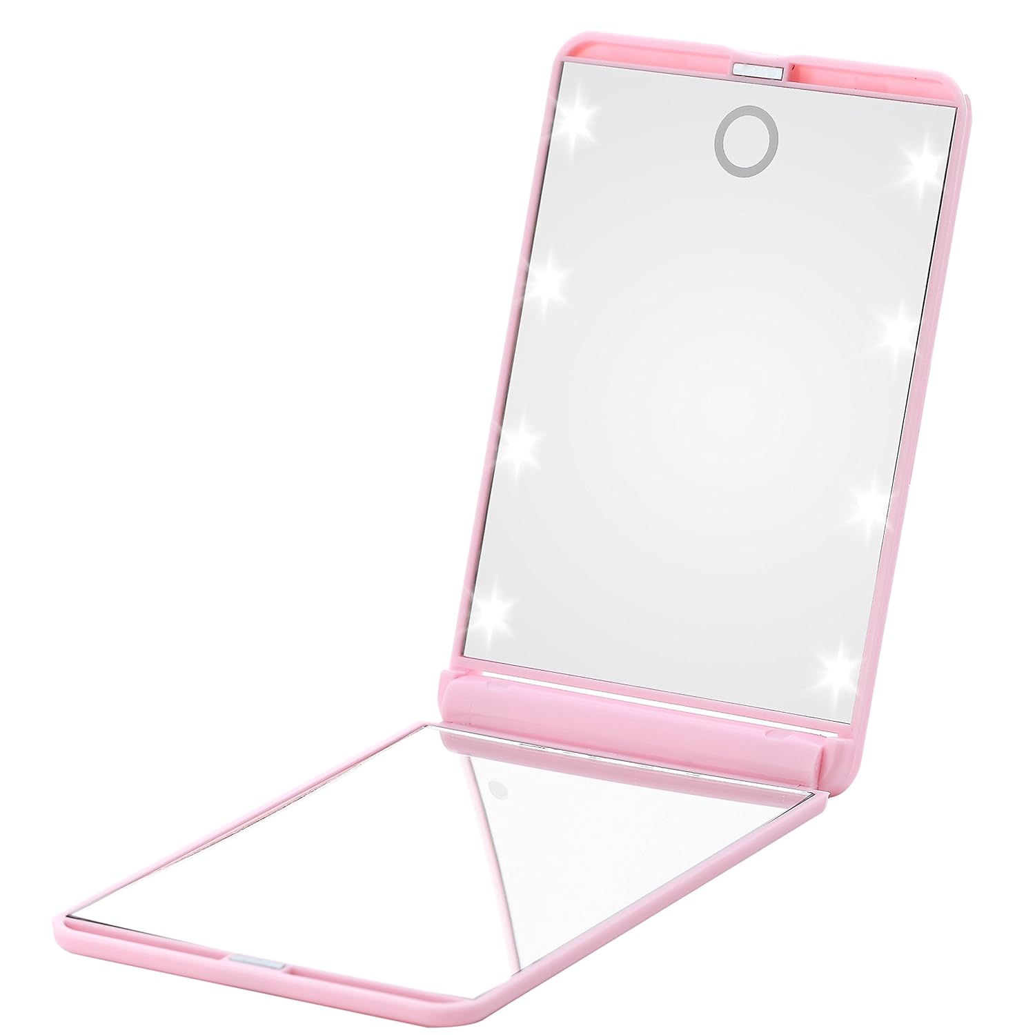 Best Miss Sweet Small Led Lighted Tri Fold Makeup Mirror