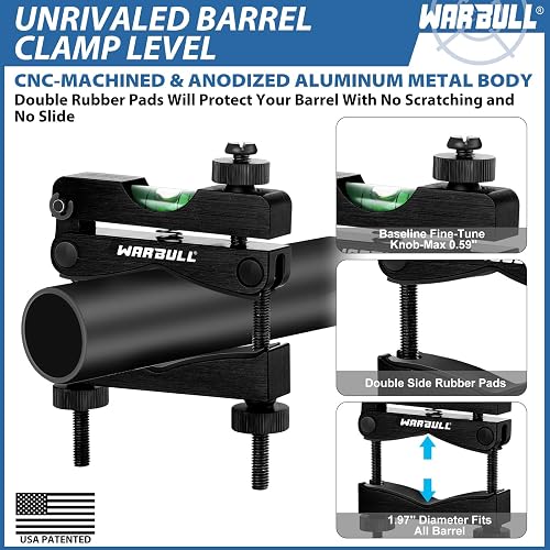 thumbnail image 2 of Scope Mounting Tools 5-Piece Gunsmith Leveling Kit - Magnetic For Rifle Maintenance Rifle Scope Leveling 2 of 9