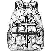 Luirioe Jesus Cross Laptop Backpack for Travel Lightweight Bookbag Large Capacity Christian Bag Casual Daypack