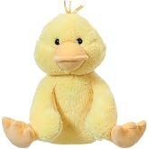 Apricot Lamb Toys Plush Velvet Duck Stuffed Animal Soft for Child 9''
