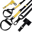 TRX ALL-IN-ONE Suspension Training: Bodyweight Resistance System | Full Body Workouts for Home, Travel, and Outdoors | Build Muscle, Burn Fat, Improve Cardio | Free Workouts Included