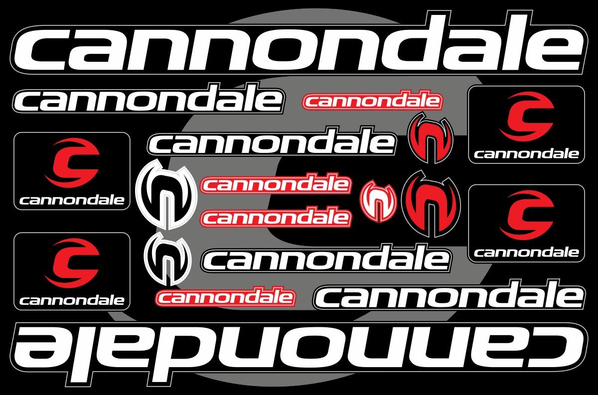 Cannondale Decals Stickers Bicycle 